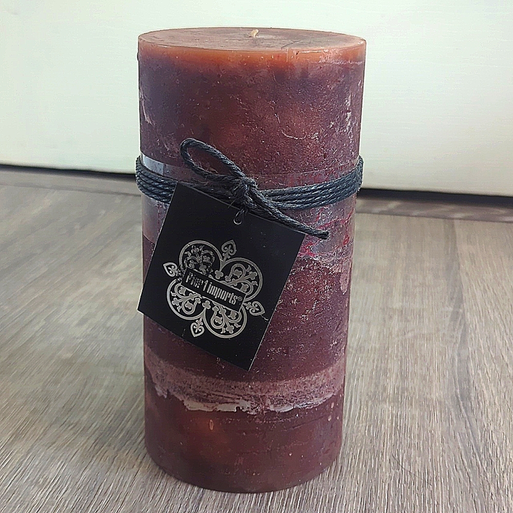 Pier 1 Imports Pillar Candle - Unscented NWT